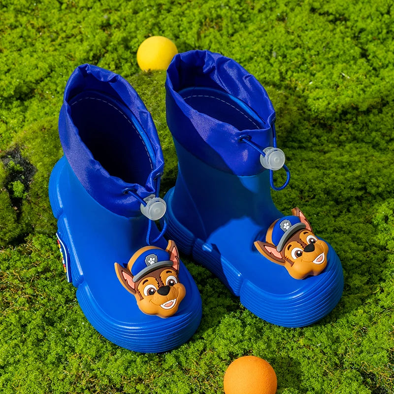 PAW Patrol Kids Rain Boots Waterproof Non Slip Rubber Shoes