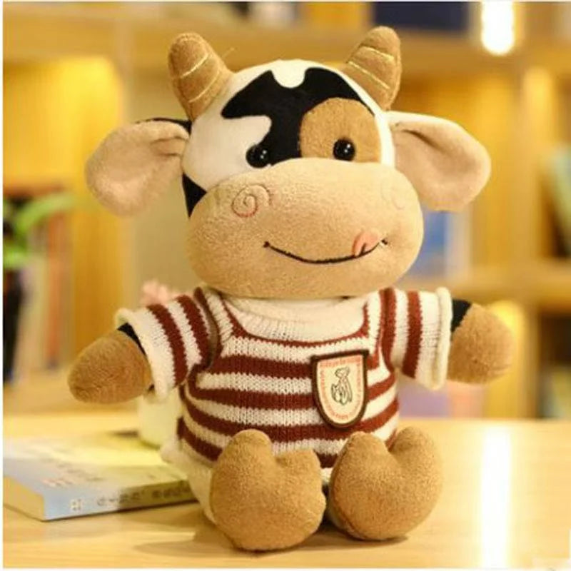 Cute Cow Plush Pillow Gift for Kids and Girlfriend