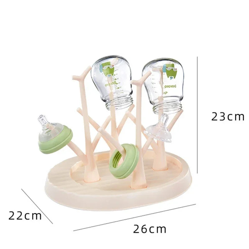 Baby Bottle Drying Rack Removable Bottle Holder