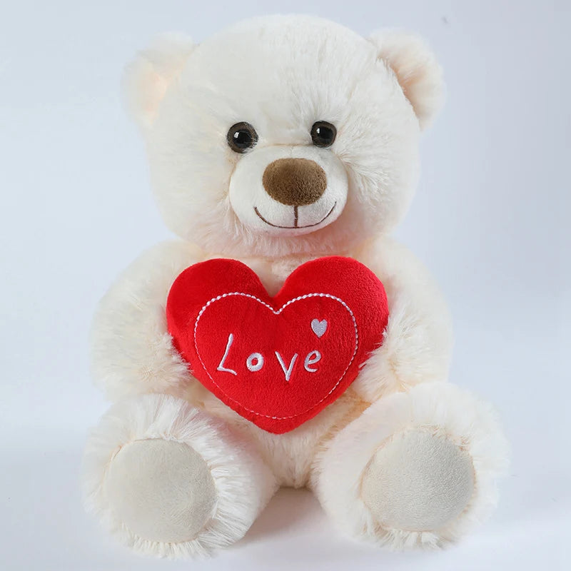 Colorful Bow Tie Teddy Bear Plush Pillow for Kids