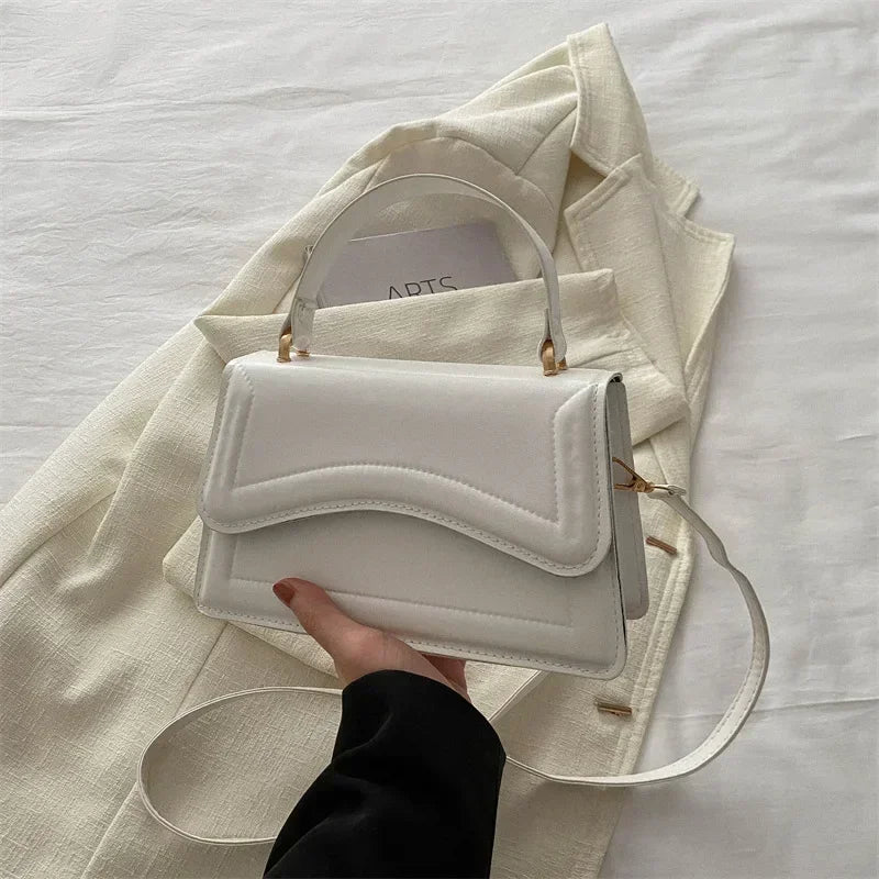 Women PU Leather Crossbody Handbag Small Shoulder Messenger Bag