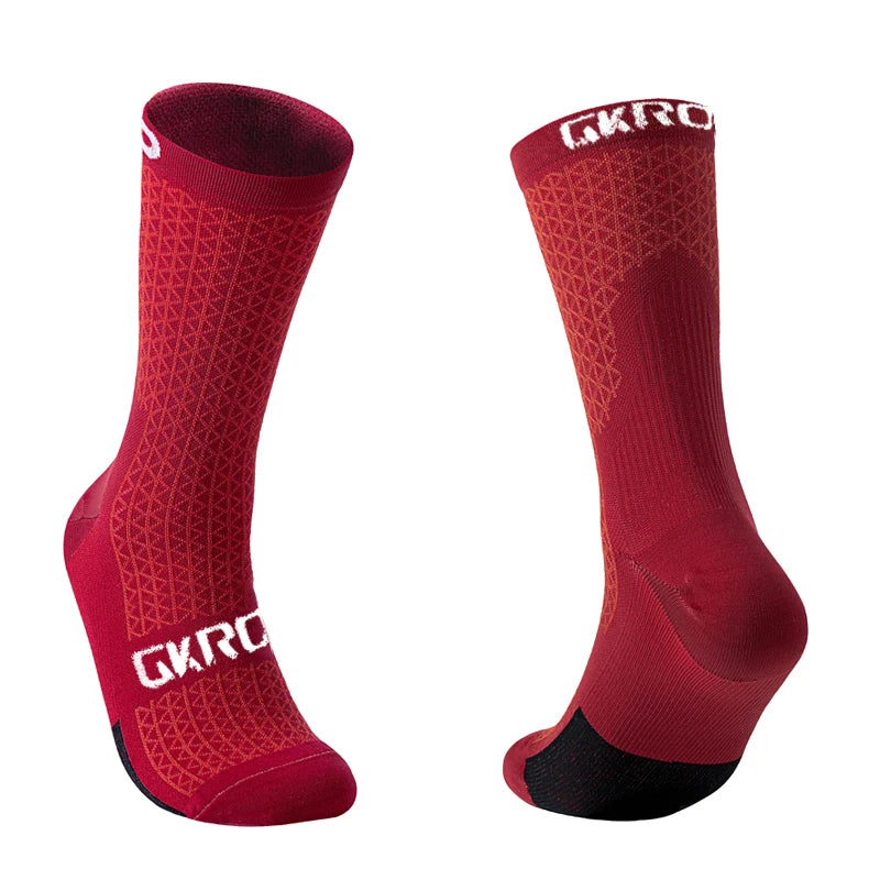 Compression Cycling Socks Breathable Sports Running Soccer Basketball Socks