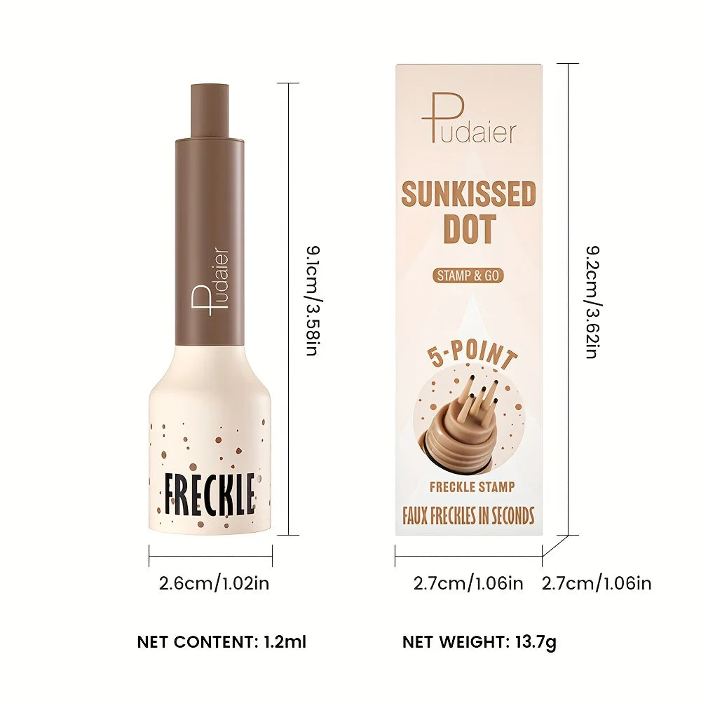 Freckle Stamp Makeup Pen – Natural Fake Freckles Waterproof Long Lasting Beauty Tool