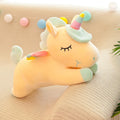 Cute Rainbow Unicorn Plush Toy Pillow for Girls Gift