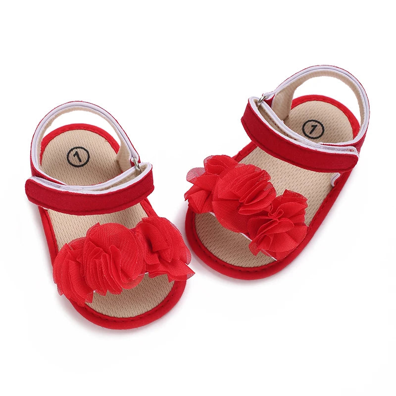 Baby Girl Sandals Soft Sole First Walker Dress Shoes