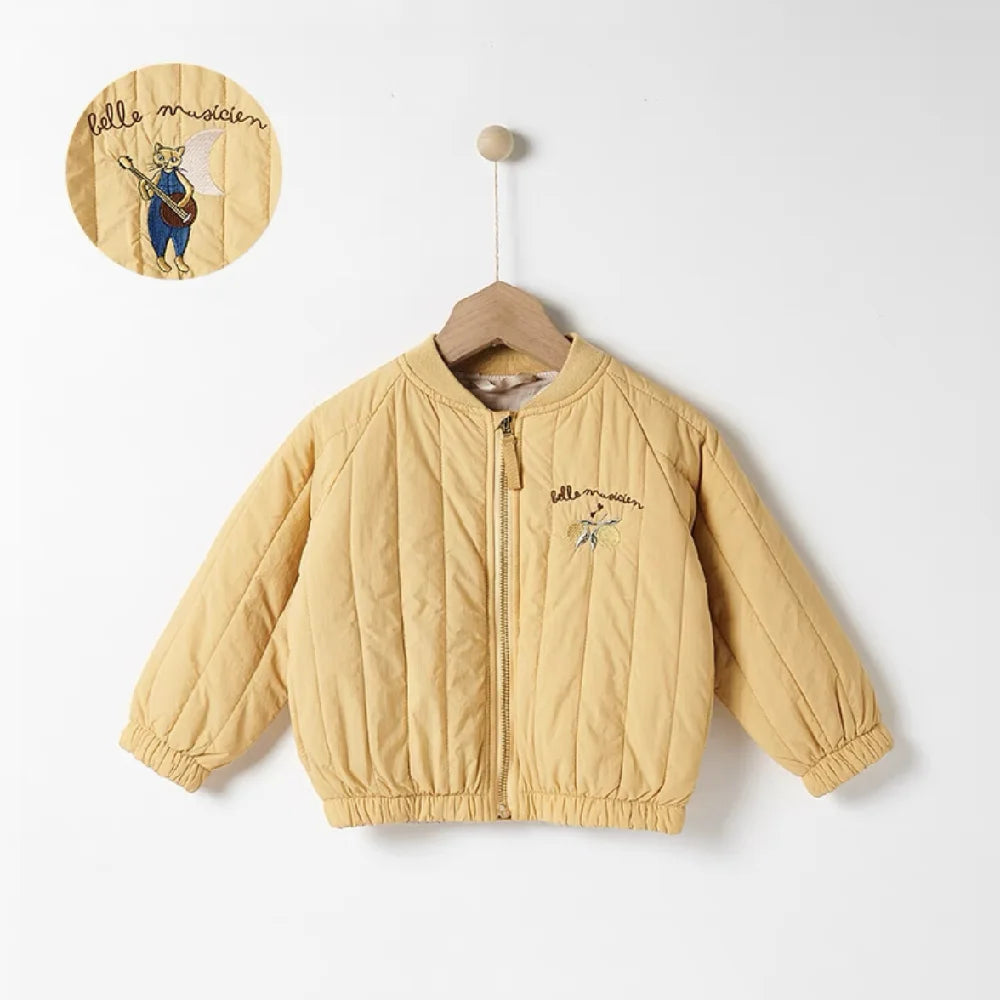 Kids Warm Thickened Cotton Jacket Winter Coat for Girls & Boys 1–6 Years