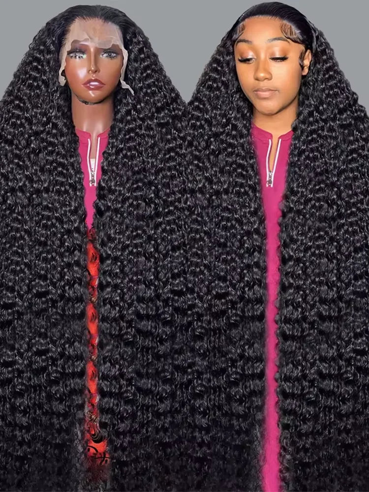 Deep Wave 5x5 Closure Wig – HD Lace Curly Human Hair Wig (Beginner Friendly)