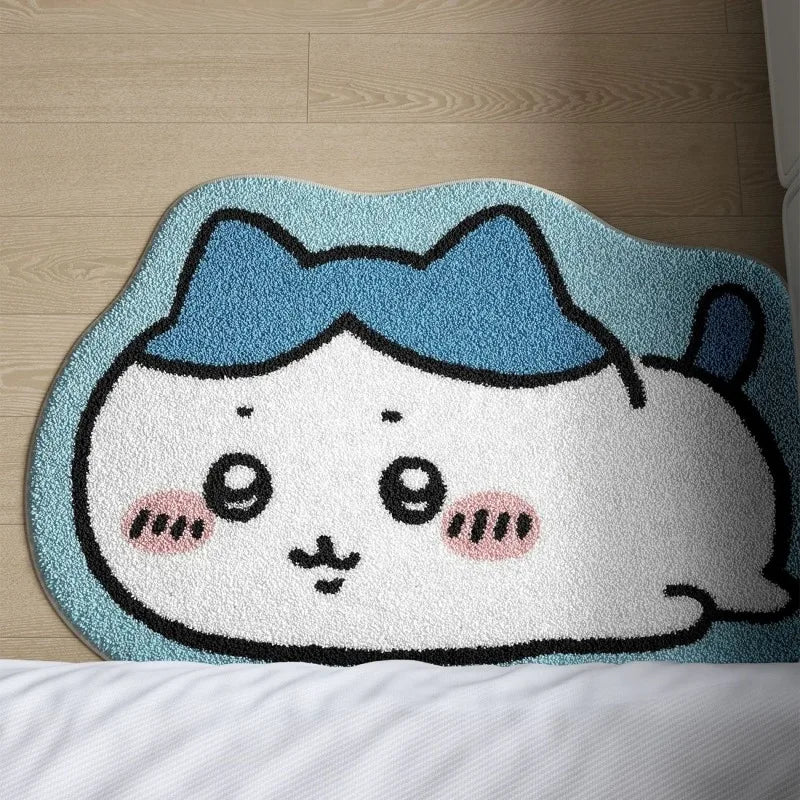 Anime Plush Rug Non Slip Bathroom Floor Mat Cute Room Carpet