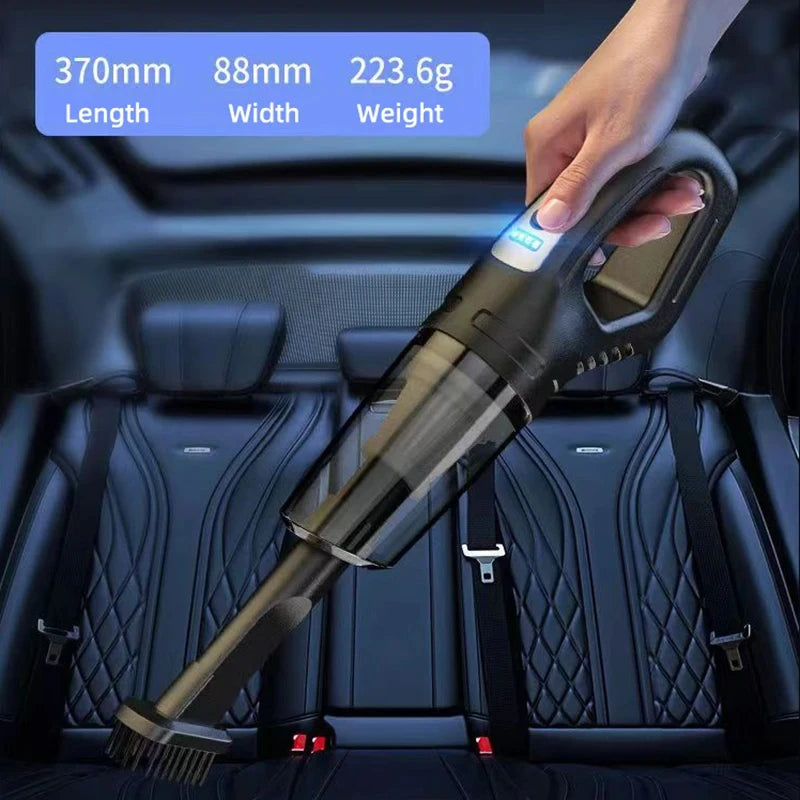 Wireless Car Vacuum Cleaner Long Handle