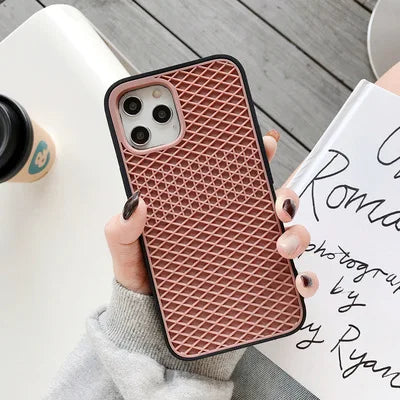 Waffle Sole Silicone iPhone Case