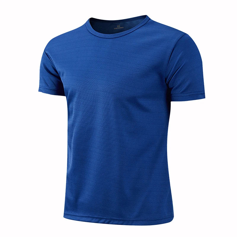 Quick Dry Sports T Shirt Men Women Breathable Gym Running Fitness Tee