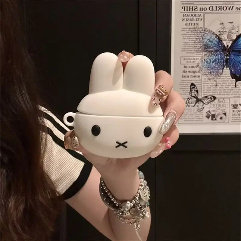 Miffy AirPods Case Silicone Protective Cover for AirPods 1 2 3 4 Pro