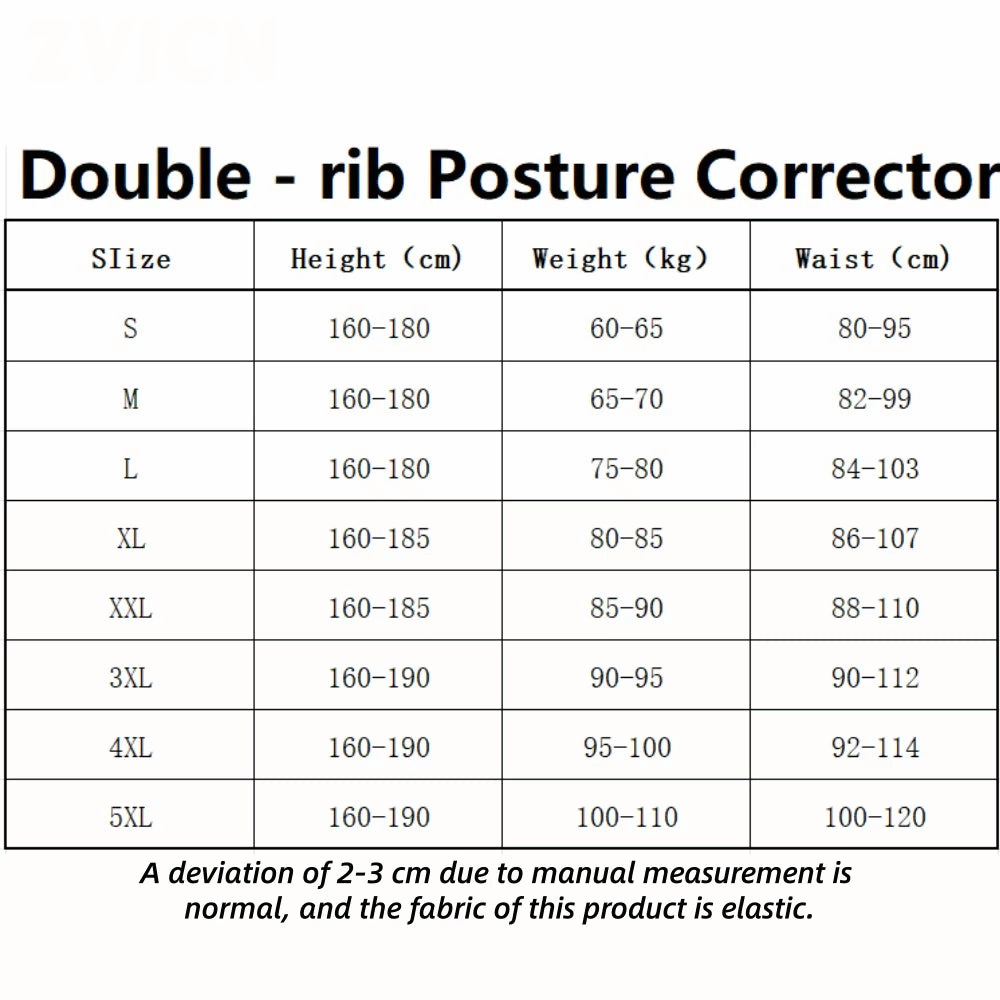 Posture Corrector Back Support Belt Humpback Prevention Adjustable Brace