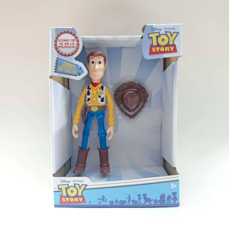 Toy Story Buzz Lightyear Woody Anime Figure Collectible Desktop Ornament Toy
