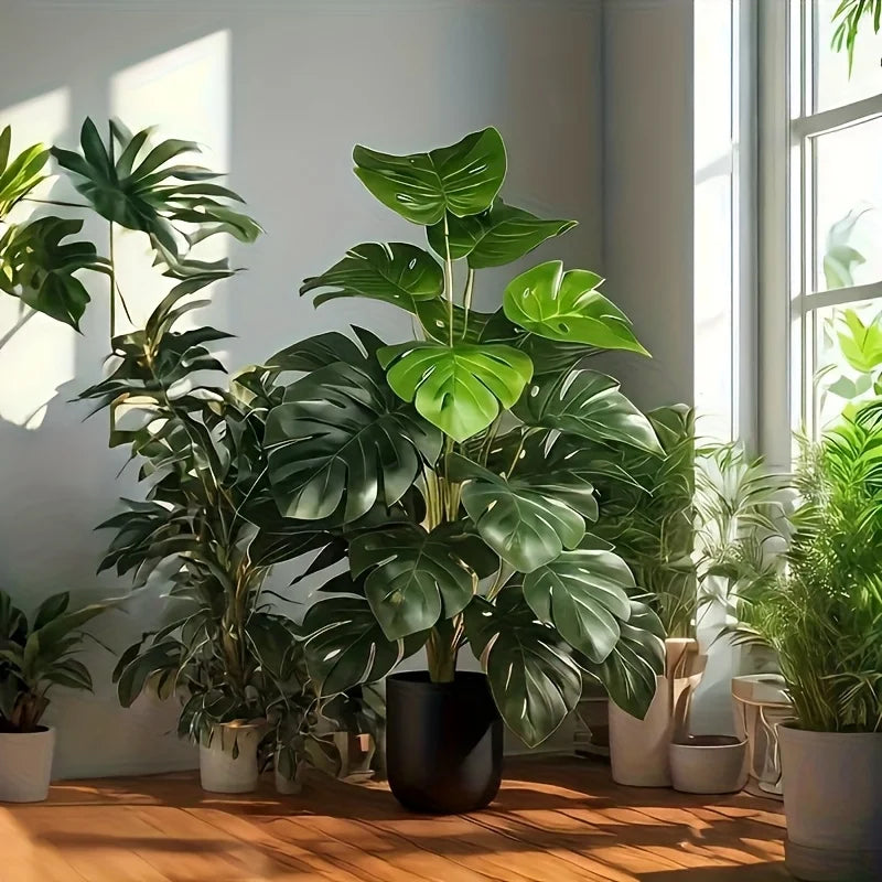 Artificial Fiddle Leaf Fig Tree Realistic Plastic Plant Home Office Wedding Decor