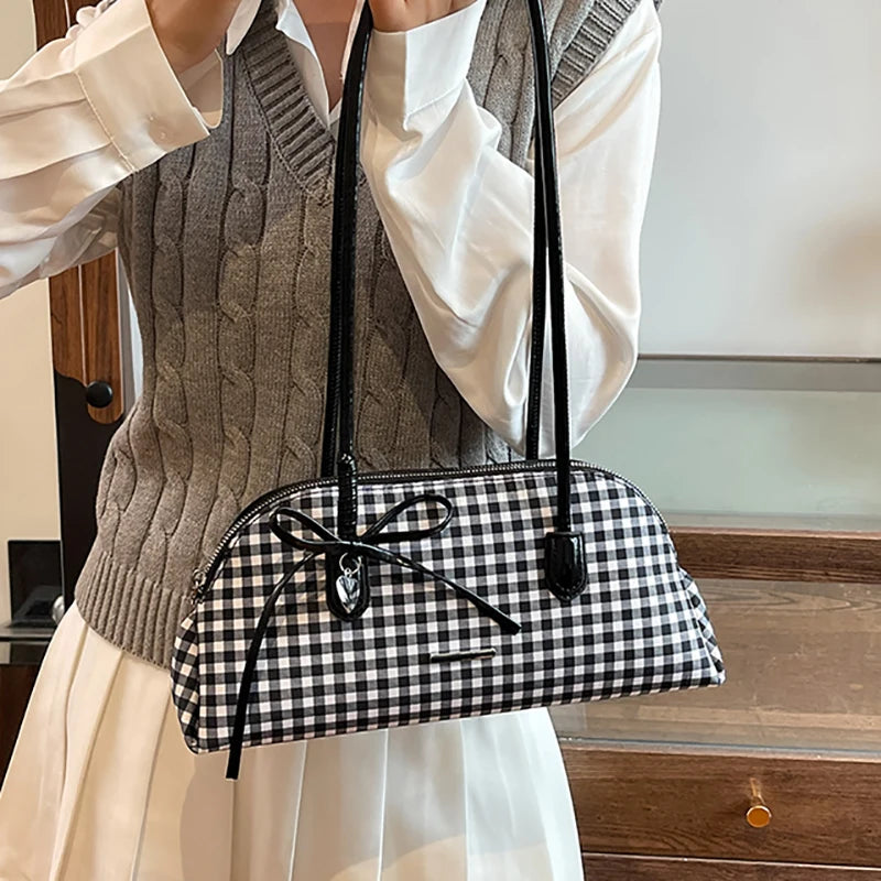 Women Retro Crossbody Handbag Simple Shoulder Bag Casual Fashion Tote Bag