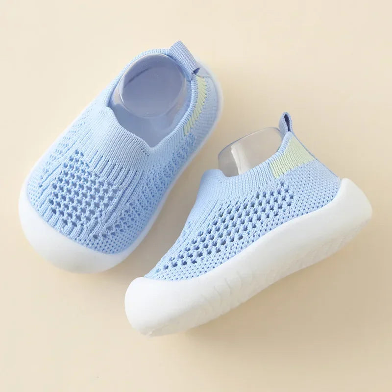 Kids Breathable Mesh Walking Shoes Soft Sole 1 3 Years