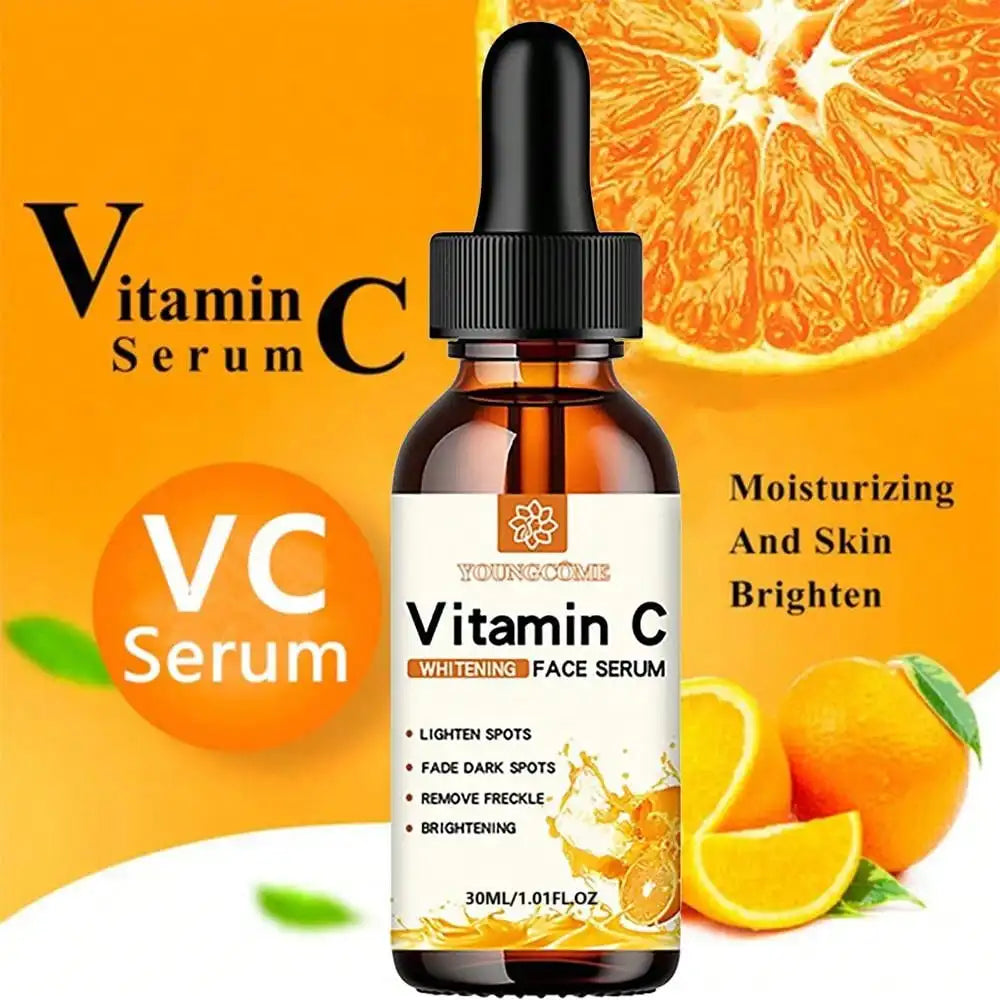 Vitamin C Serum – Brightening & Dark Spot Correcting Facial Essence with Hyaluronic Acid