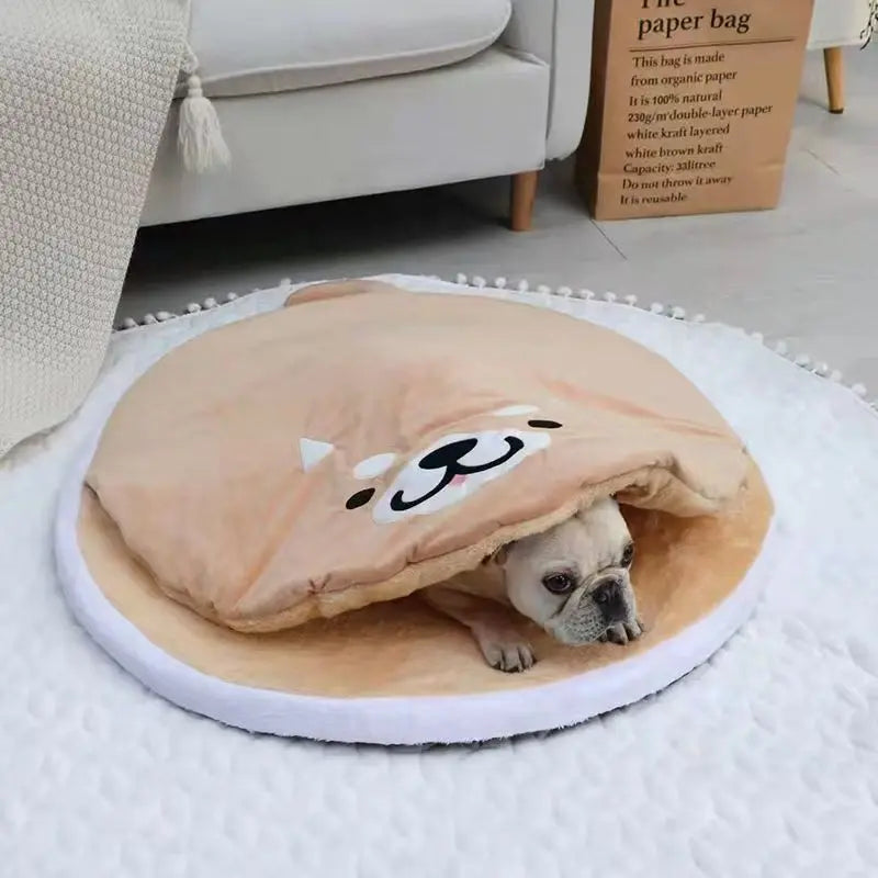 Warm Dog Bed Sofa Basket Pet House Cushion for Medium Large Dogs Cats