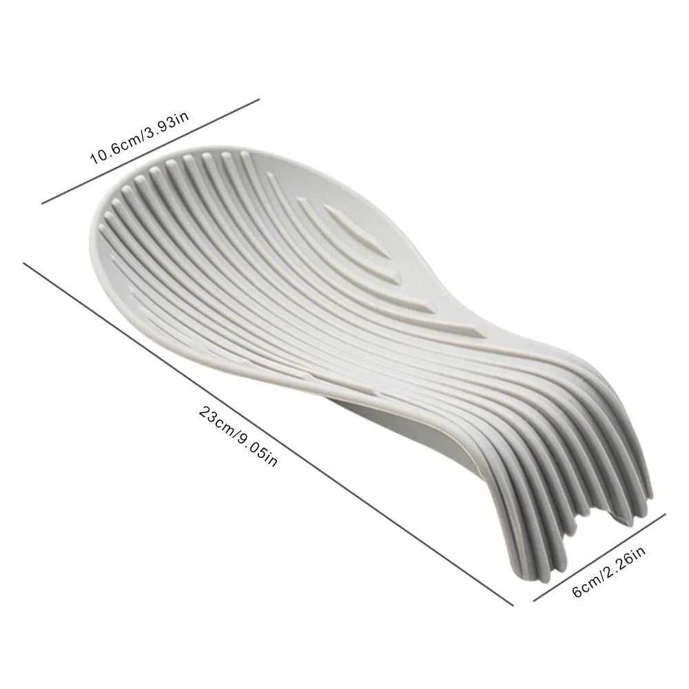 Heat Resistant Silicone Spoon Holder Kitchen Placemat 1pc 4pcs