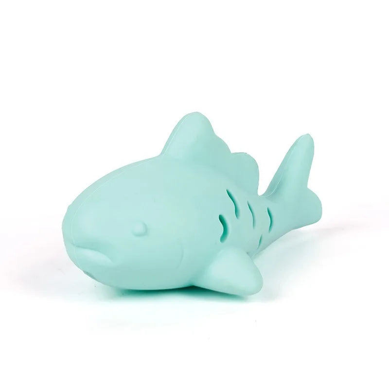 Interactive Fish Cat Chew Toy with Food Leakage
