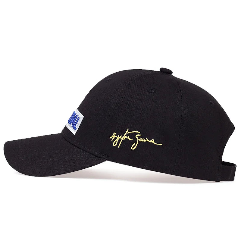 Ayrton Senna Embroidered Baseball Cap