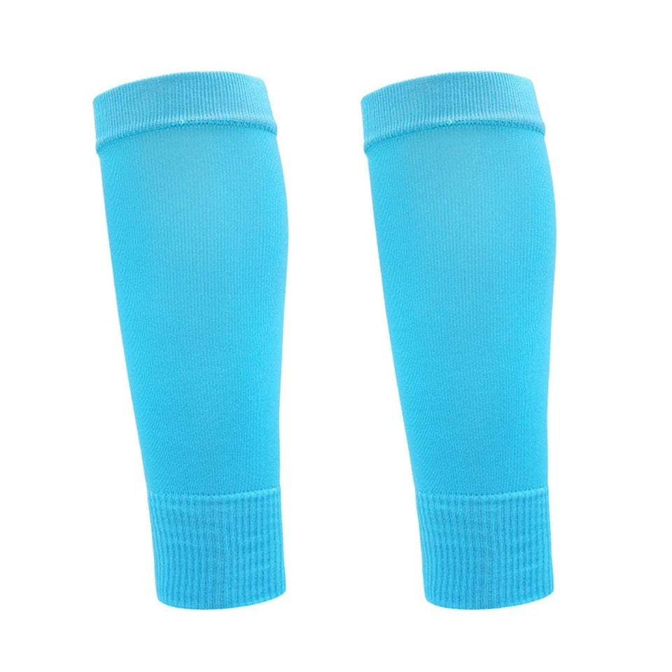 Football Shin Guard Sleeves Compression Leg Covers Breathable Soccer Socks