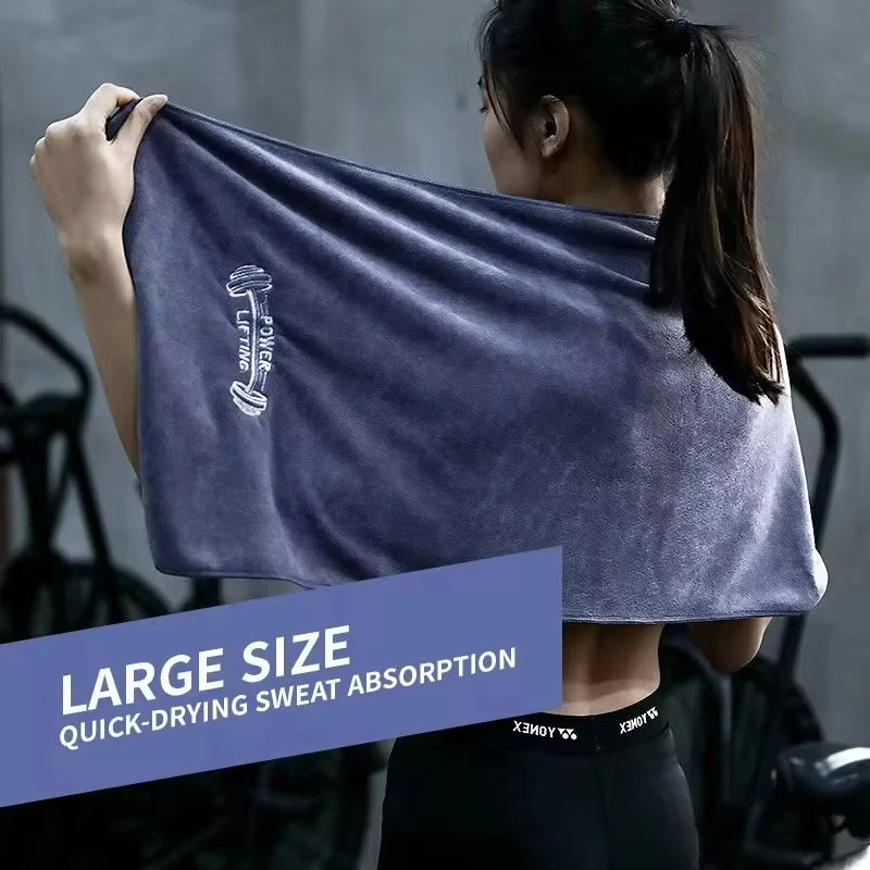 Fitness Quick Dry Microfiber Towel Anti Slip Gym Yoga Sports Sweat Towel