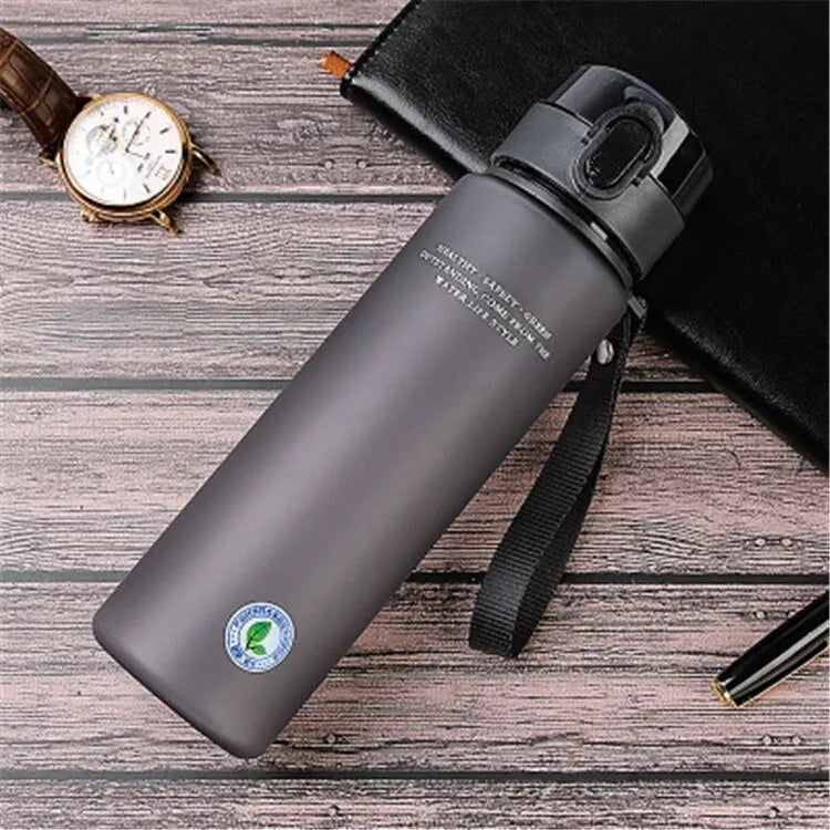 BPA Free Leakproof Water Bottle 400ml 560ml Portable Sports Bottle Gym Hiking Drinking Bottle