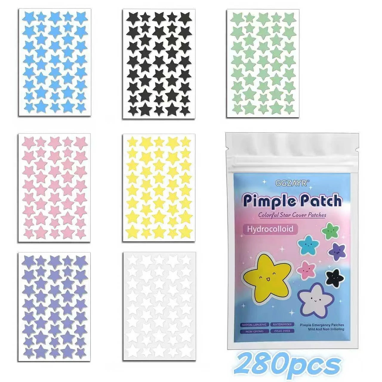 Cute Star Acne Patch – Hide Pimples Instantly