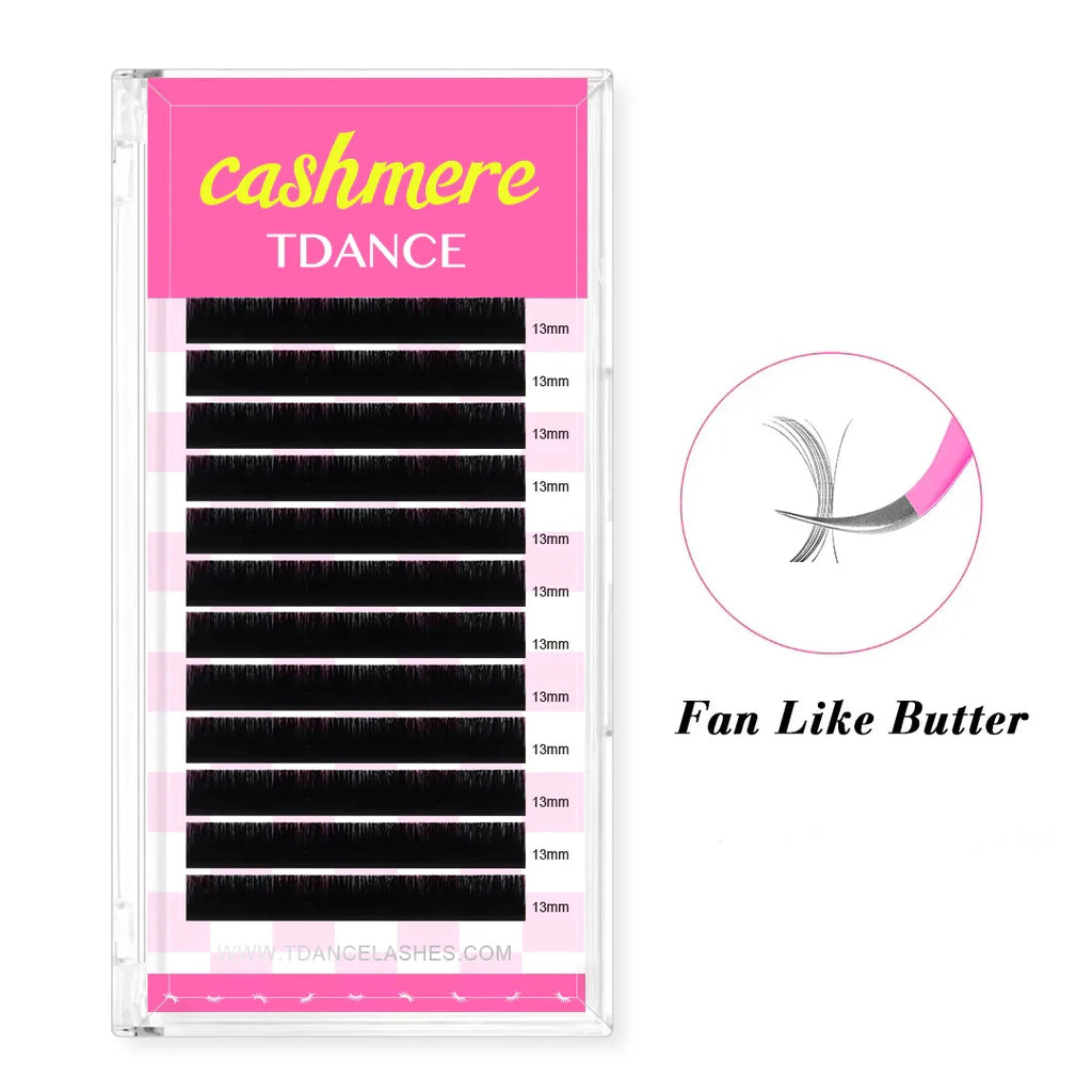 Cashmere Lash Extensions – Soft Matte Individual Eyelash Extensions for Volume & Natural Look