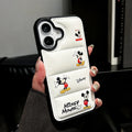 Disney Mickey Mouse Puffer Fabric Shockproof iPhone Case