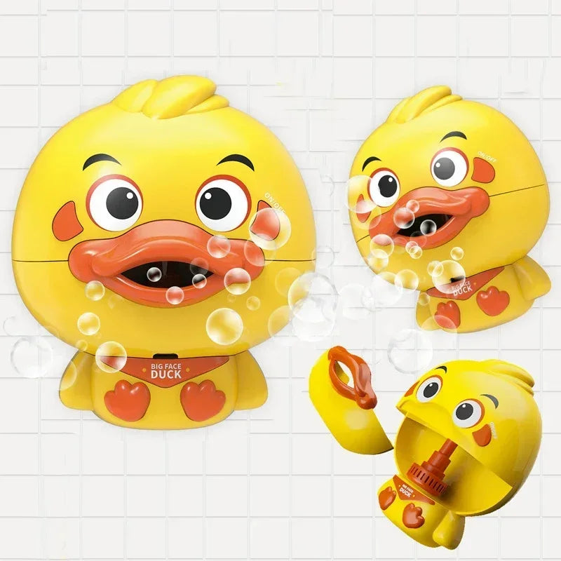 Bubble Duck Baby Bath Toy for Toddlers and Kids