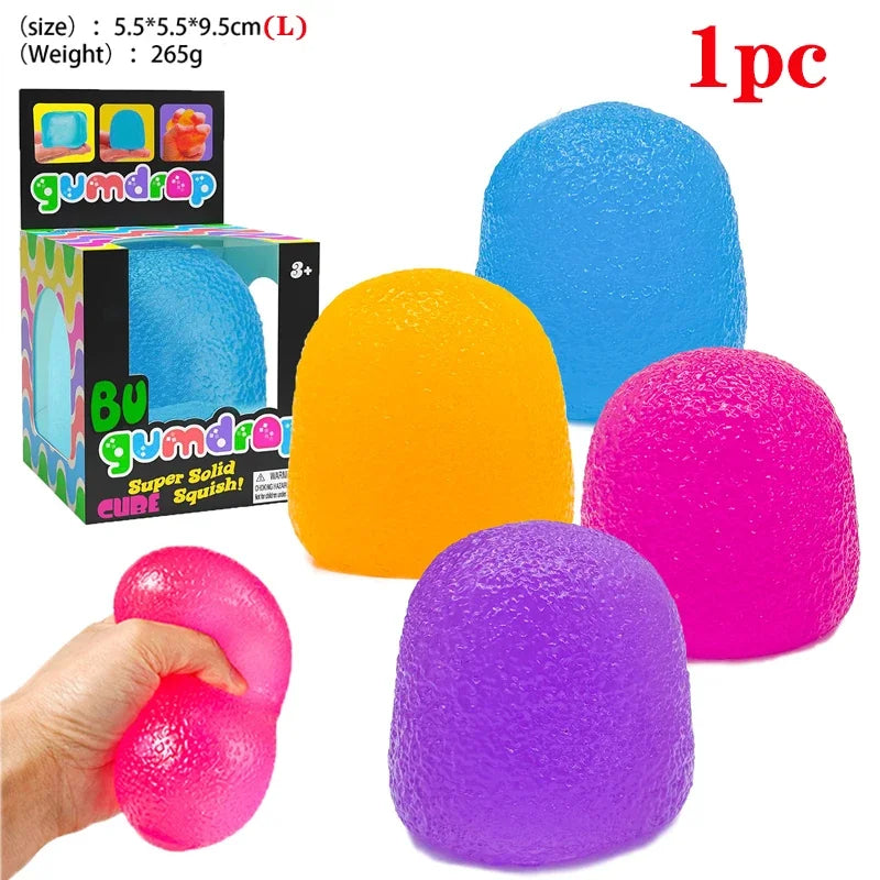 Mini Squishy Stress Ball – Soft Candy Squeeze Toy for Anxiety Relief & Fidget Fun