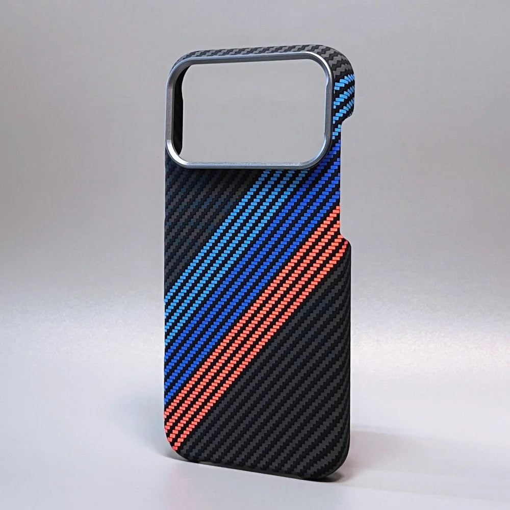 Carbon Fiber Slim Shockproof Hard PC iPhone Case