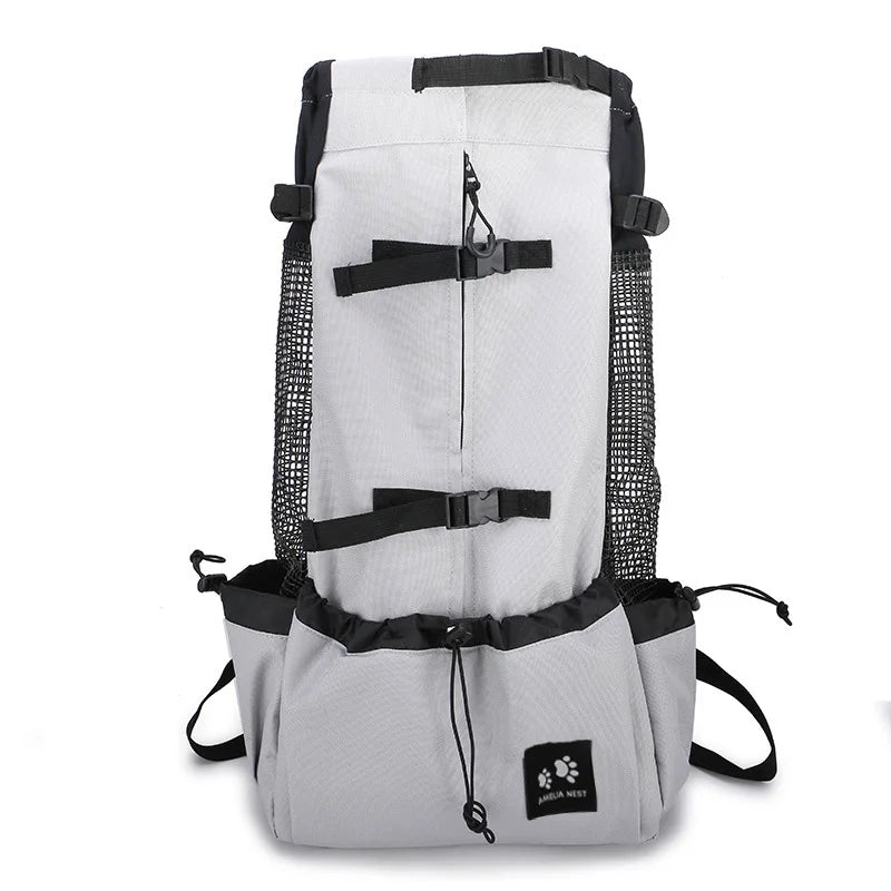 Breathable Dog Carrier Backpack Strong Nylon Pet Travel Backpack