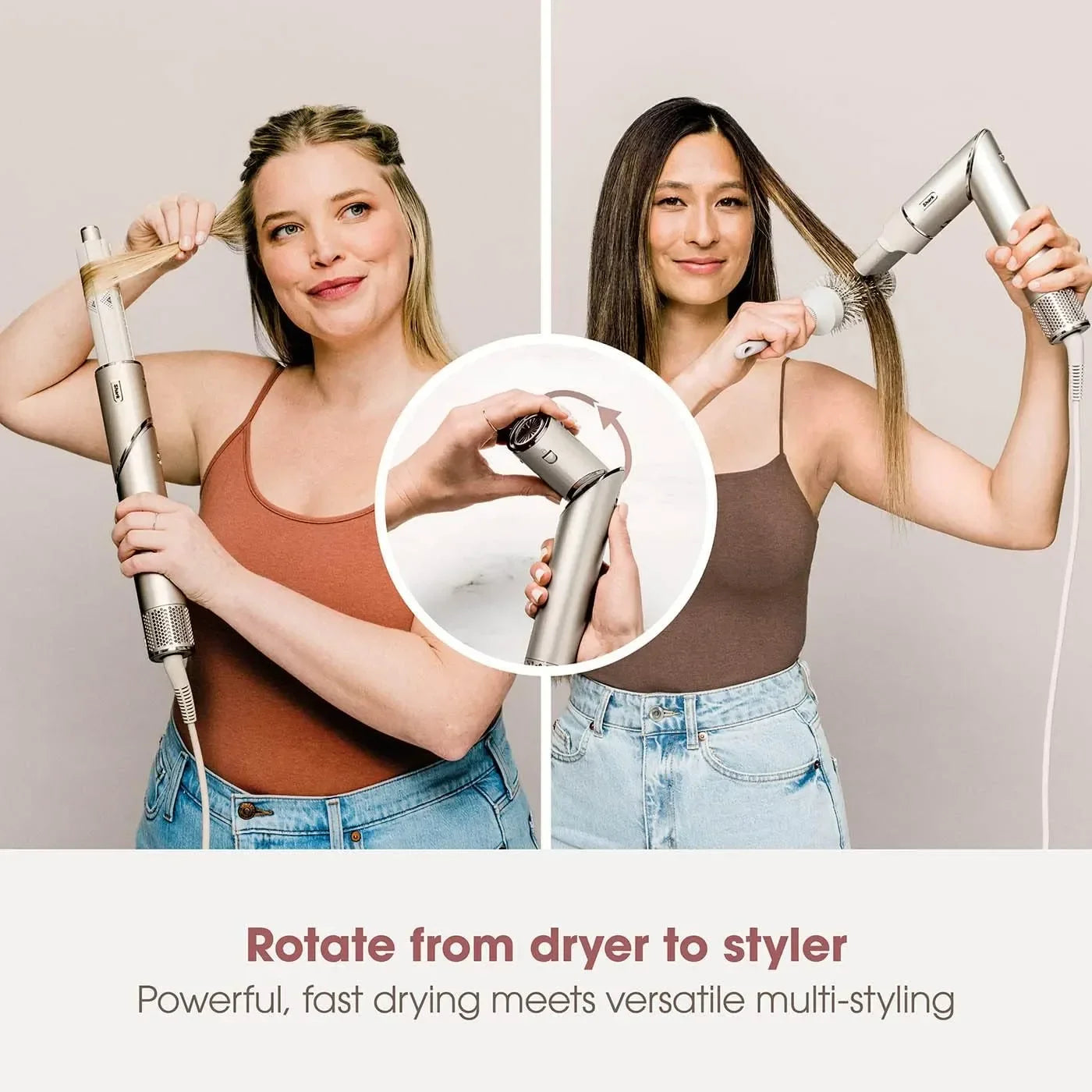 Shark FlexStyle HD430 5-in-1 Hair Dryer Negative Ion Automatic Curler High Speed Dryer