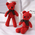16cm Pineapple Bear Plush Keychain Mini Teddy Bear Gift