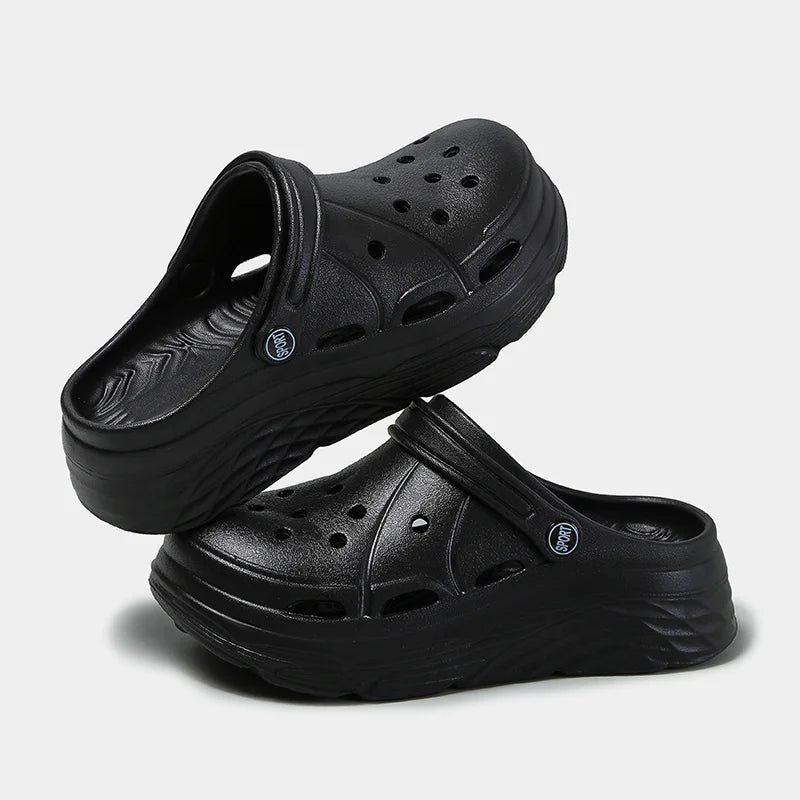 Women EVA Platform Clogs Thick Sole Non Slip Garden Sandals