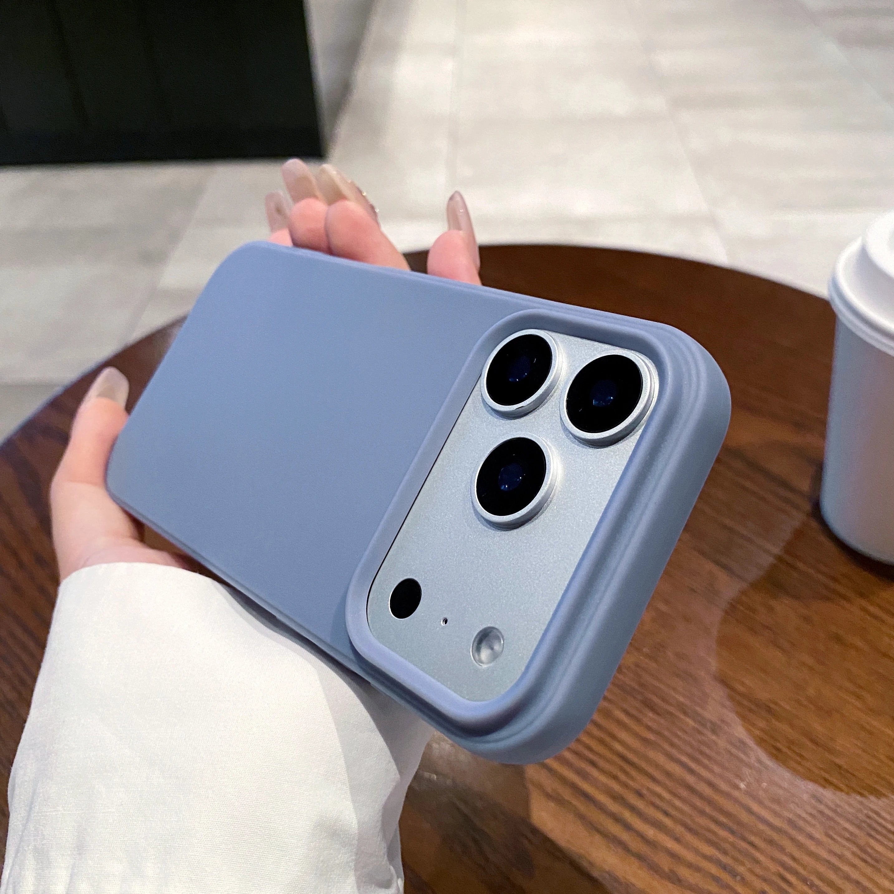 Simple Couple Candy Color Soft Shockproof Anti Fall iPhone Case