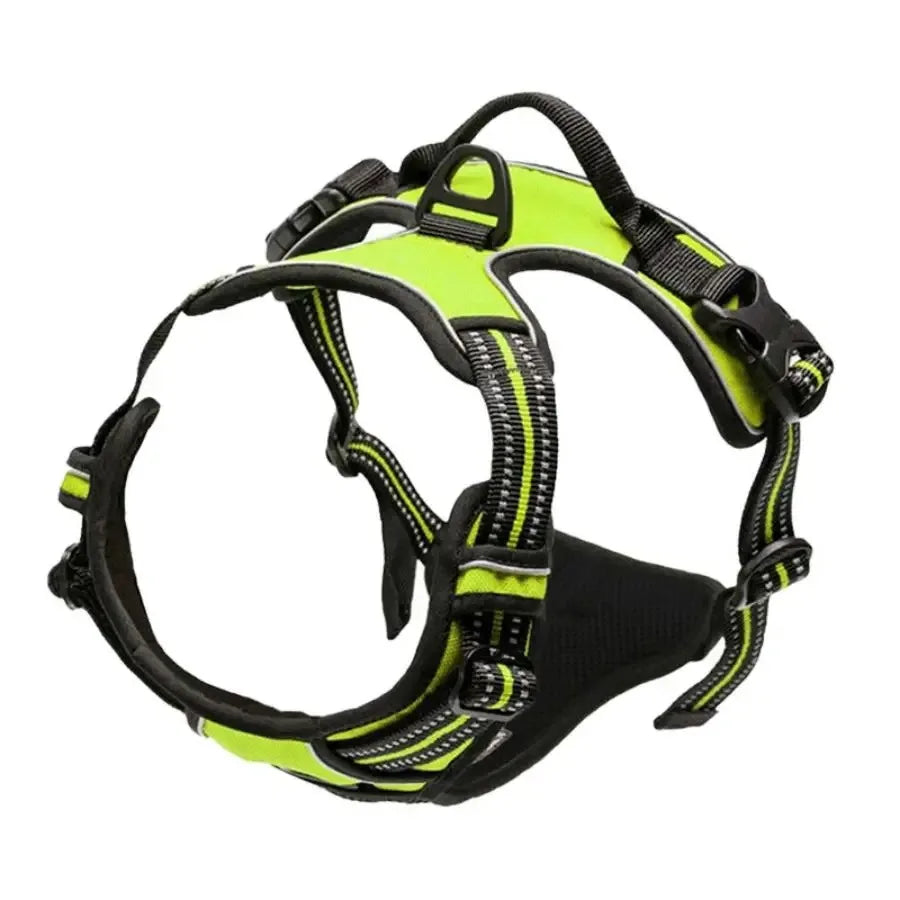 Dog Collar Harness Vest Leash Set for Small Medium Dogs