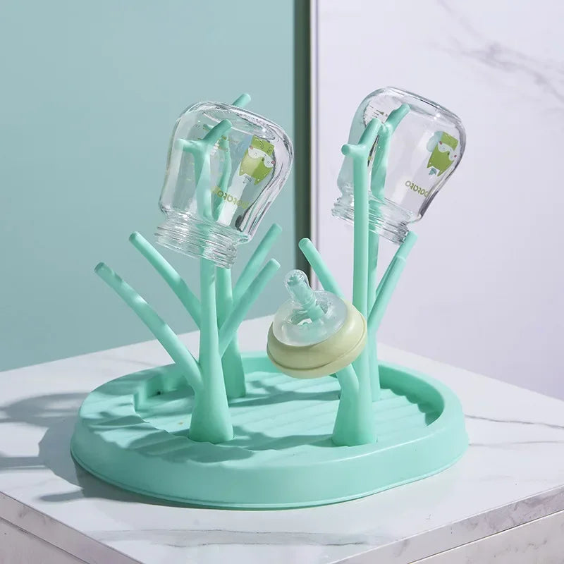 Baby Bottle Drying Rack Removable Bottle Holder