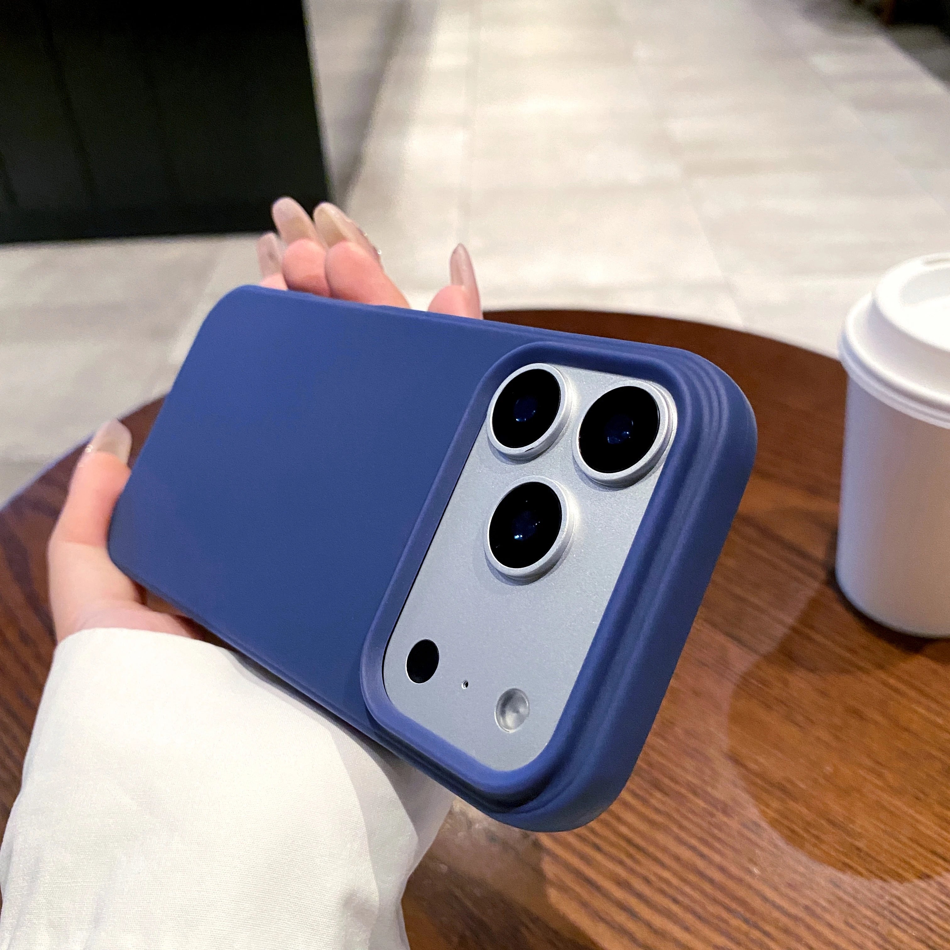 Simple Couple Candy Color Soft Shockproof Anti Fall iPhone Case