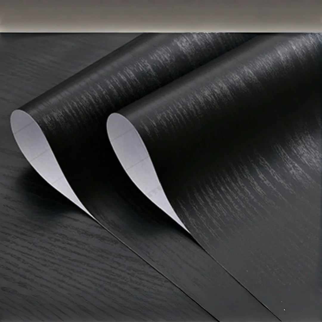 Peel and Stick Wood Grain Floor Sticker Self Adhesive Scratch Resistant Flooring