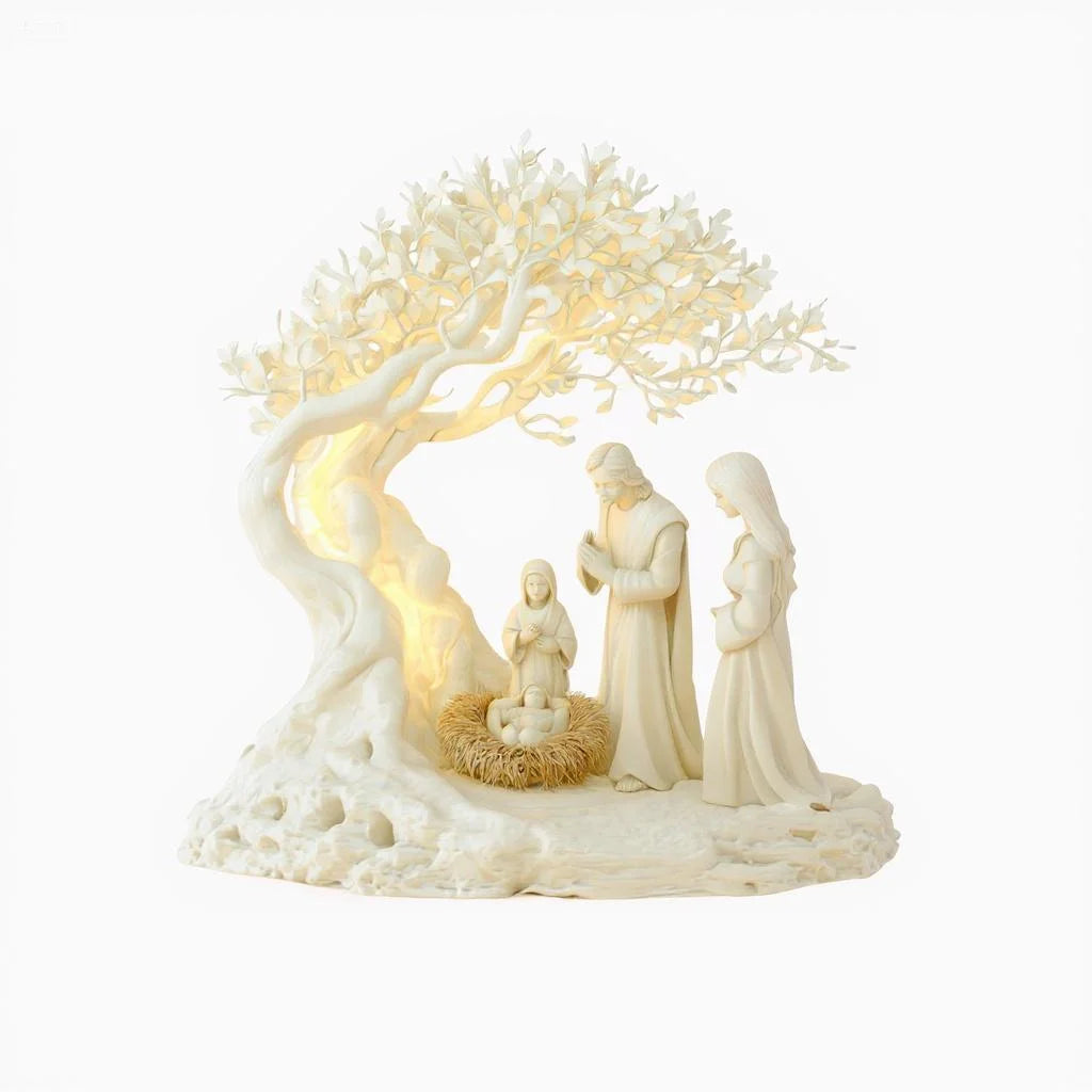 Jesus Prayer Statue Desktop Decor Religious Home Office Gift