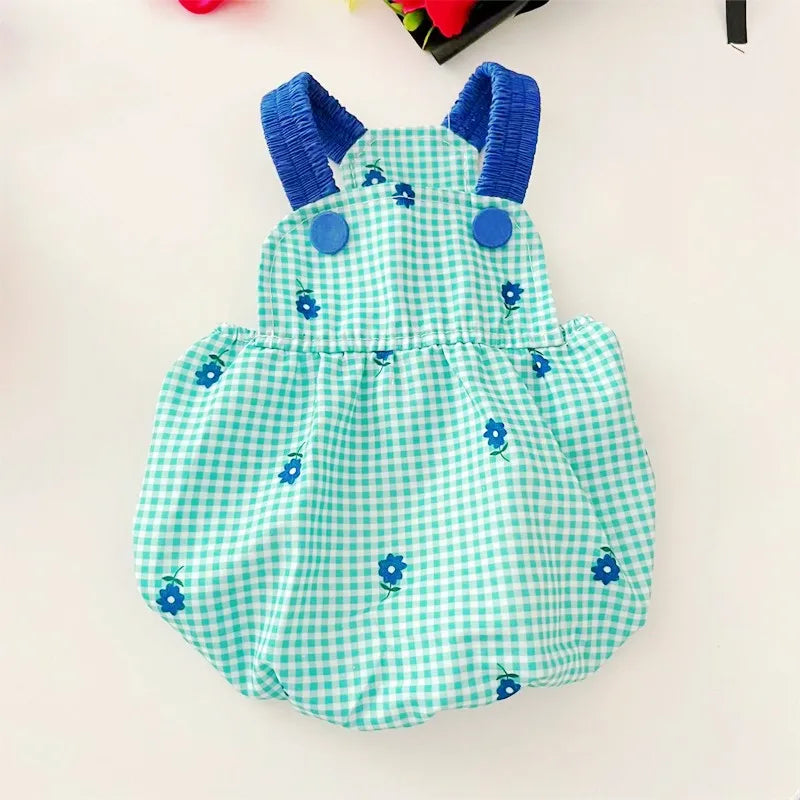 Cute Polka Dot Pet Dress Summer Puppy Skirt for Small Dogs and Cats