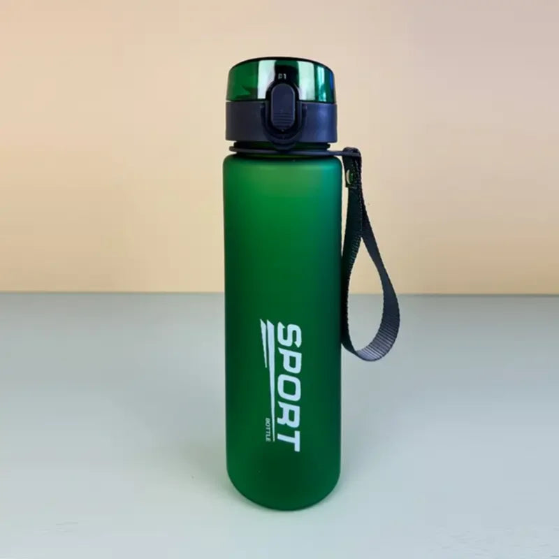 BPA Free Leakproof Water Bottle 400ml 560ml Portable Sports Bottle Gym Hiking Drinking Bottle