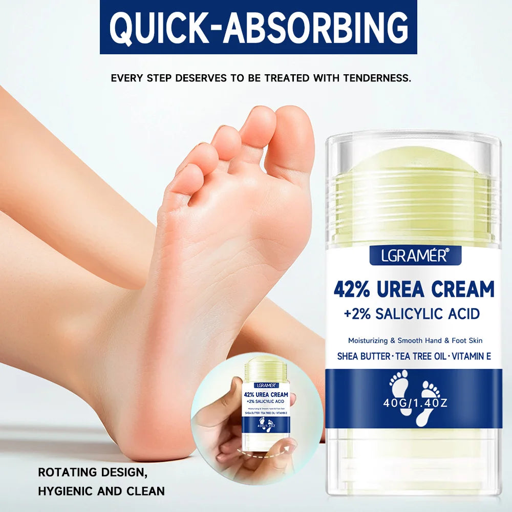 Urea 42% Salicylic Acid 2% Intensive Moisturizing Foot & Hand Cream Hydrating Care