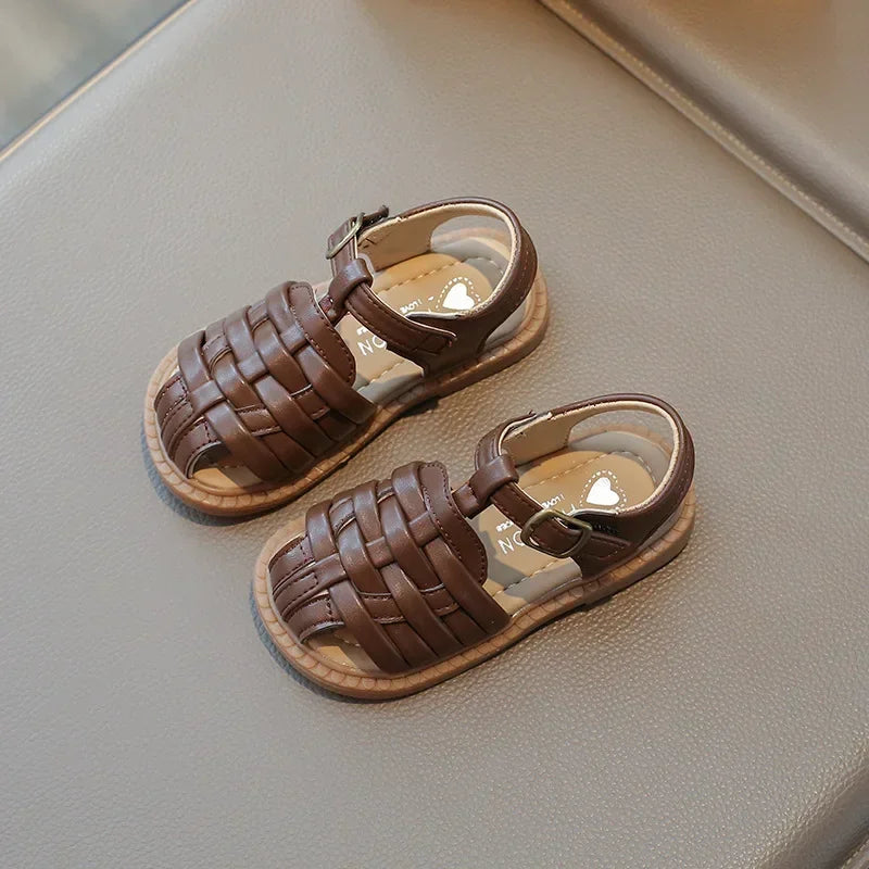 Kids Braided Summer Sandals Casual Beach Shoes