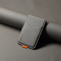 Leather MagSafe Magnetic Card Holder RFID Anti Skimming Wallet iPhone Case